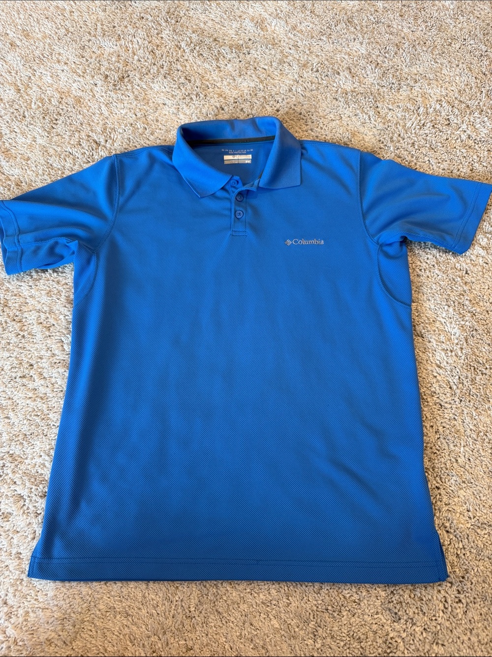 Columbia Men's Blue Performance Polo